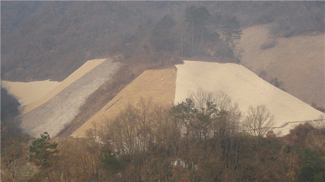 宣紙原料加工的重要場所&mdash;&mdash;曬攤